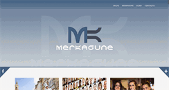 Desktop Screenshot of merkagune.net
