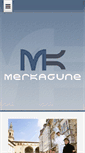 Mobile Screenshot of merkagune.net